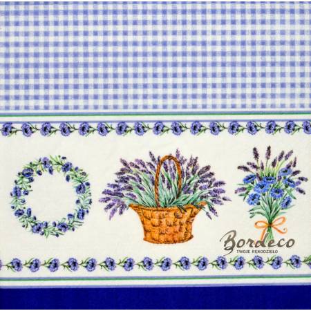 Serwetka decoupage firmy PAPSTAR lawenda 33x33cm